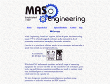 Tablet Screenshot of masengineering.com