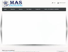 Tablet Screenshot of masengineering.co.in